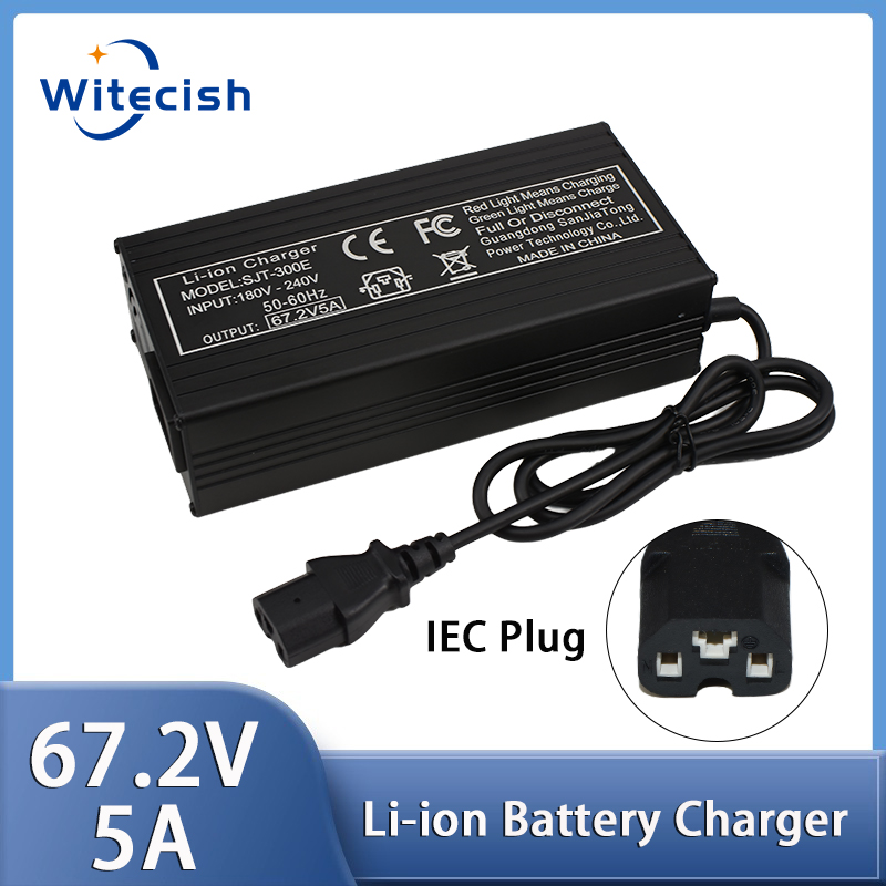 84V 20A Smart Charger - 60V Fast Charger 67.2V/5A for 16s