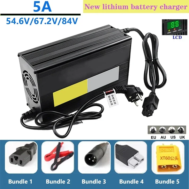 5A 54.6V/67.2V/84V Lithium Bat - 84V 20A Smart Charger review and price
